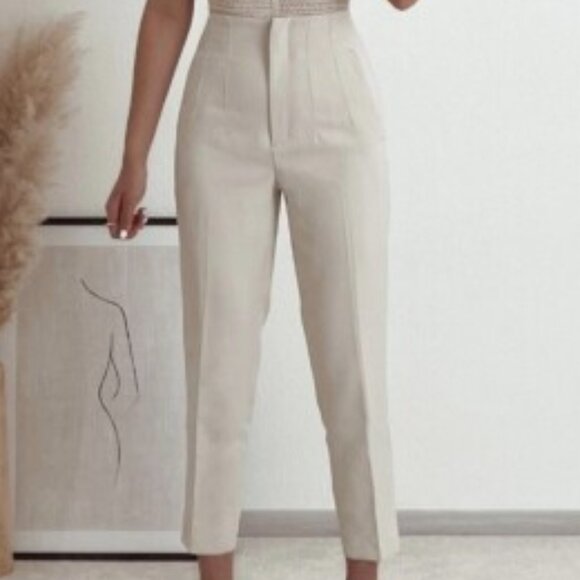 Zara High Waisted Trousers - Picture 1 of 3